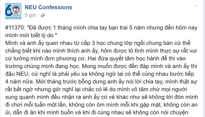 Yêu nhau 5 năm, chia tay 1 tháng, cô gái bất ngờ khi thấy người cũ ôm ấp bạn thân cùng phòng - Ảnh 1.