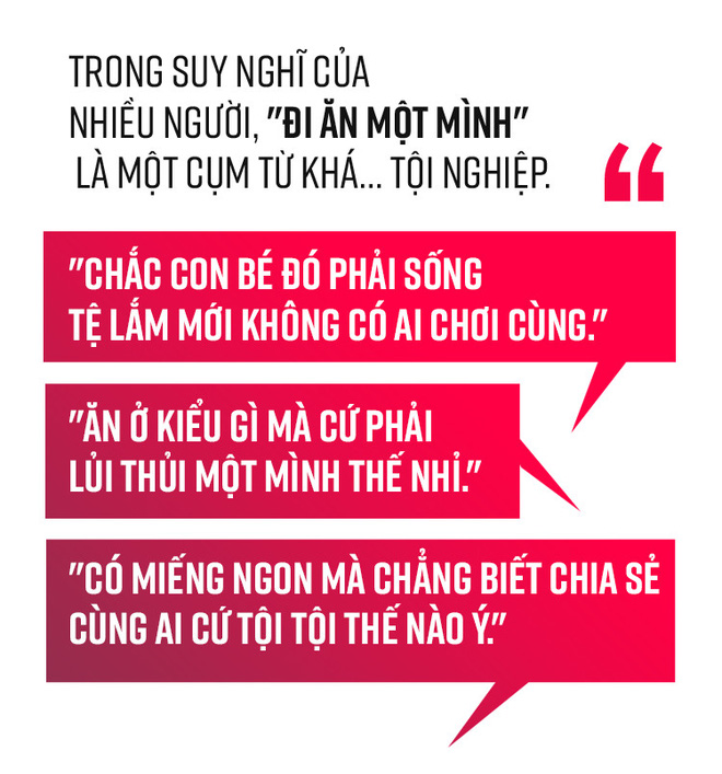 Đi ăn một mình - Không đồng nghĩa với cô đơn, cũng chẳng phải là kẻ bị bỏ rơi! - Ảnh 1.