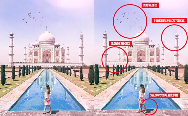  Sự thật đằng sau những tấm hình long lanh trên Instagram: Khi các blogger du lịch bị bóc phốt chỉnh ảnh quá đà - Ảnh 2.