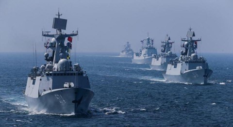 Hải quân Anh theo dõi sát đội tàu chiến Trung Quốc đi qua eo biển Manche - Ảnh 2.