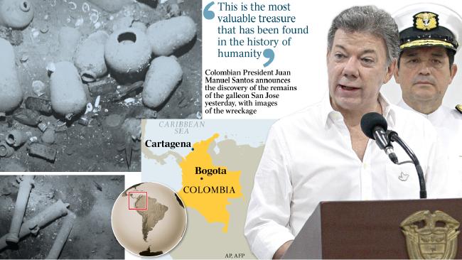 Colombia trục vớt kho báu khổng lồ, ước lượng trị giá 10 tỷ USD dưới đáy biển - Ảnh 3.