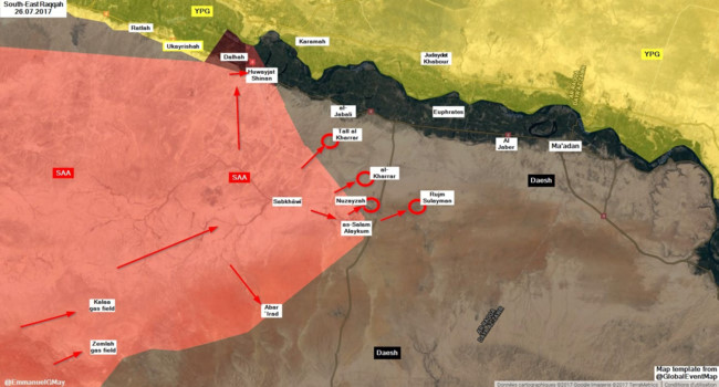 “Hổ Syria” phá hủy tuyến phòng thủ IS, áp sát chảo lửa Deir Ezzor - Ảnh 1.