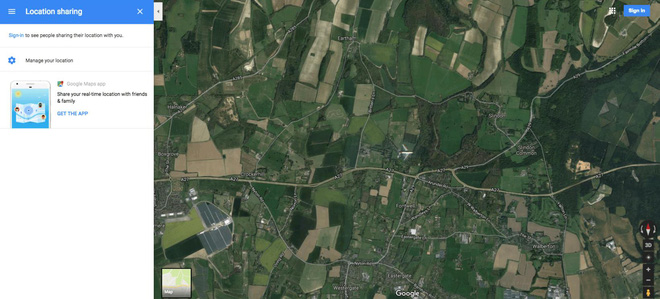 Hình ảnh hiếm có: bằng vệ tinh, Google Maps chụp được cảnh một chiếc máy bay đang lơ lửng giữa trời - Ảnh 2.