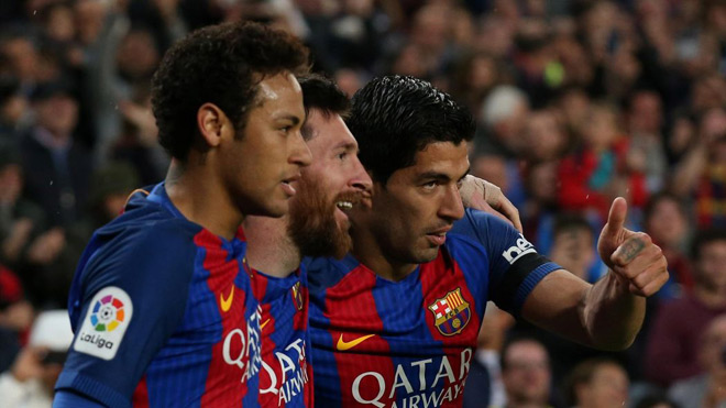Neymar rời Barca: Kiềng 3 chân gãy 1, Messi “còng lưng gánh team” - Ảnh 1.