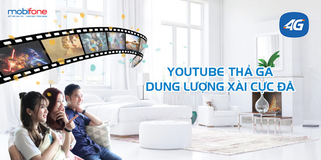 Cơ hội xem Youtube và FPT Play bằng 4G MobiFone siêu đỉnh chỉ với 65.000đ/tháng - Ảnh 1.