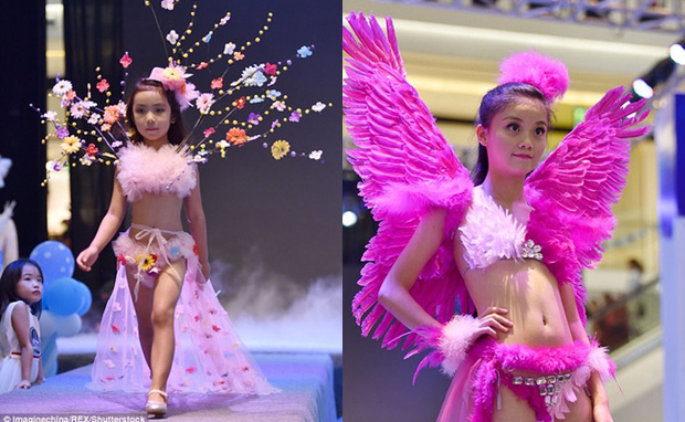 Trung Quốc: Bắt trẻ em trình diễn Victorias Secret, trung tâm thương mại bị chỉ trích dữ dội - Ảnh 1.