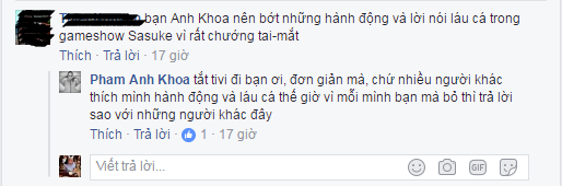 Sau vết xe đổ Trấn Thành, đến lượt Phạm Anh Khoa yêu cầu khán giả tắt tivi nếu không thích - Ảnh 1.