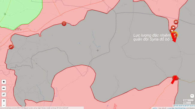 Đặc nhiệm đường không Syria lần đầu xung trận diệt IS ở Raqqa - Ảnh 1.