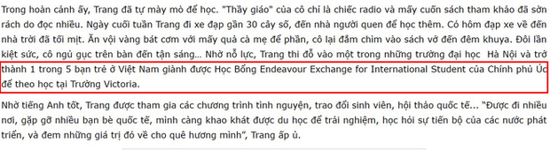 Cô giáo xuất hiện trong clip phát âm sai tiếng Anh có thật sự từng giành học bổng danh giá của chính phủ Úc? - Ảnh 3.