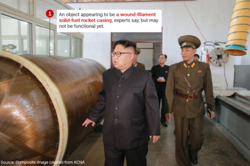 Triều Tiên “vô tình” lộ bí mật tên lửa trong những tấm ảnh mới công bố - Ảnh 3.