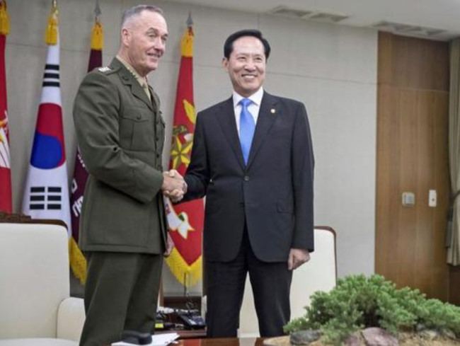 Ba tướng Mỹ cùng đến bán đảo Triều Tiên với thông điệp cứng rắn - Ảnh 2.