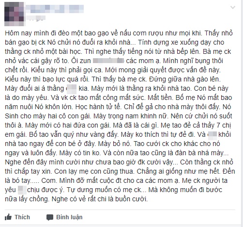 Con trai đánh chửi con dâu, mẹ chồng cầm gậy đuổi theo, nói một câu mà bao người kính phục - Ảnh 2.