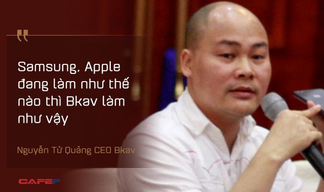 Nguyễn Tử Quảng khóc trong buổi chia sẻ về khát vọng dài hơi cho ngành công nghiệp smartphone Việt Nam - Ảnh 1.