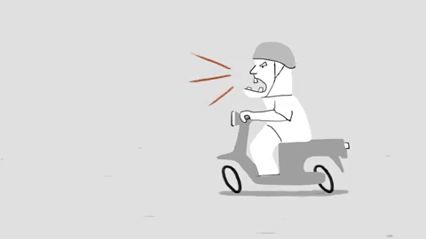 Đoạn phim hoạt hình 3 phút của chàng trai Tây Ninh sẽ khiến bạn suy nghĩ về văn hoá bấm còi xe bây giờ - Ảnh 2.