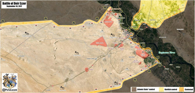 Quân đội Syria xốc tới truy diệt IS tại tử địa Deir Ezzor - Ảnh 1.