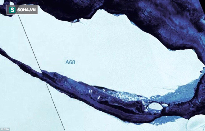 Thảm kịch tàu Titanic có lặp lại khi núi băng trôi 1000 tỷ tấn vừa tách khỏi Nam Cực? - Ảnh 1.
