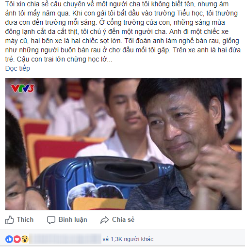  Ngoài Quốc Tuấn, ngoài kia cũng còn nhiều người cha vĩ đại theo một cách khác, như câu chuyện này - Ảnh 1.