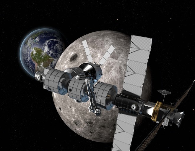 Nga, Mỹ và kế hoạch chung tay xây dựng một trạm vũ trụ mới gần Mặt trăng - Ảnh 2.