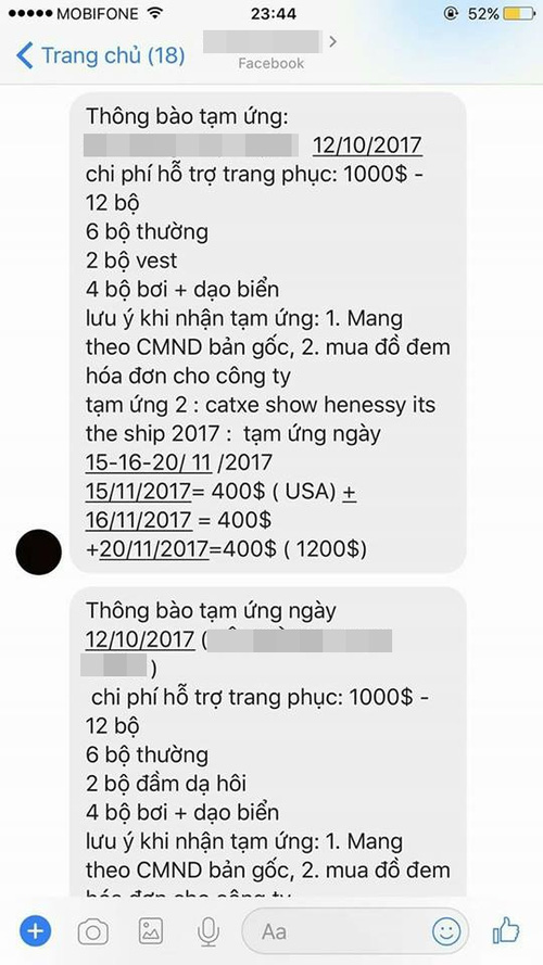 Cô gái bị tố quỵt tiền nhóm diễn viên trẻ ở Sài Gòn sau khi hứa hẹn trả cát-xê 6.000 USD sang Singapore đóng clip - Ảnh 2.