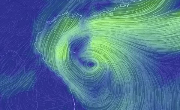 Áp thấp nhiệt đới bất ngờ hình thành xoáy, có thể mạnh lên thành bão - Ảnh 1.