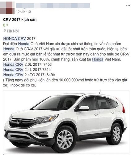 Giảm giá 200 triệu, doanh số Honda CR-V tăng hơn 4 lần trong tháng 9 - Ảnh 1.