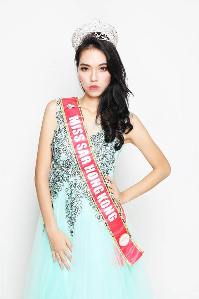 Hoa hậu Hồng Kông gây choáng với nhan sắc phiên bản lỗi” của Lan Khuê tại Miss Grand International - Ảnh 2.