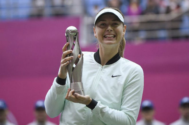 Sharapova vô địch Thiên Tân: Nữ hoàng rũ bùn đứng dậy sáng lòa - Ảnh 2.