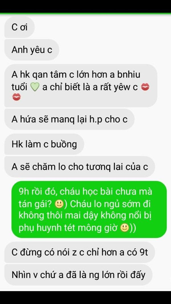 Chuyện khó tin: Thanh niên 2002 tán tính, đòi lo tương lai cho bạn gái hơn mình 9 tuổi - Ảnh 1.