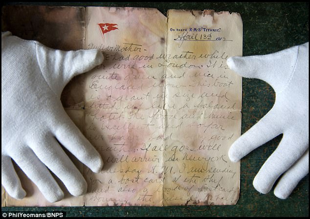 Lá thư cuối cùng từ tàu Titanic: Vẫn đến tay người nhận dù chưa bao giờ được gửi đi - Ảnh 2.