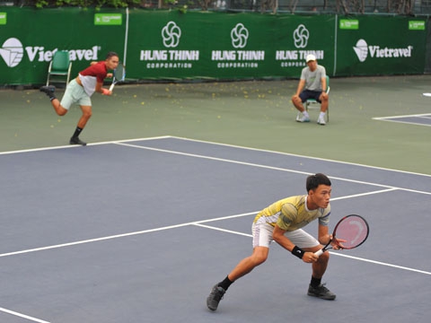Lý Hoàng Nam bị loại chóng vánh ở Hưng Thịnh Vietnam Open 2017 - Ảnh 1.