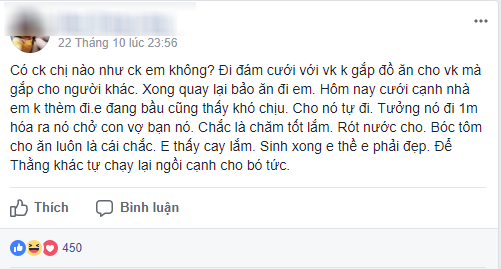  Gặp chồng như thế này, bạn sẽ xử lý sao: Để vợ bầu mệt mỏi nằm nhà, mình chở vợ người khác đi đám cưới - Ảnh 1.