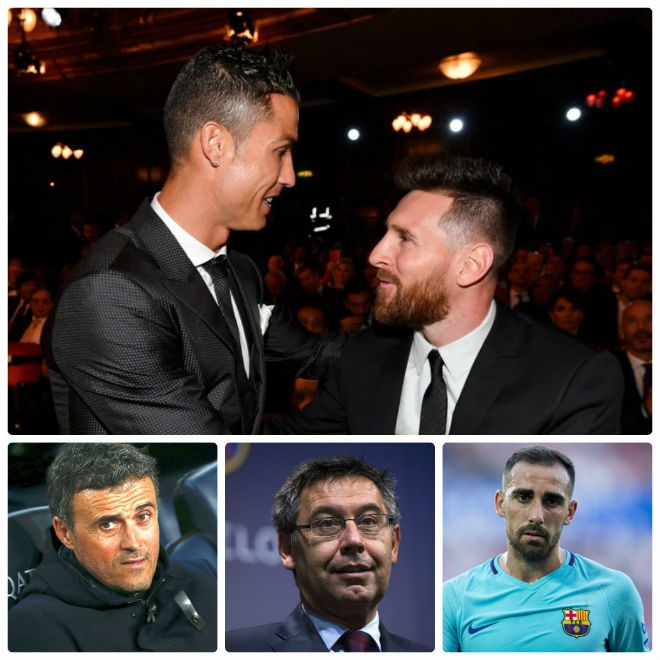 Hít khói Ronaldo, Messi trút giận lên Enrique và sếp lớn Barca - Ảnh 2.