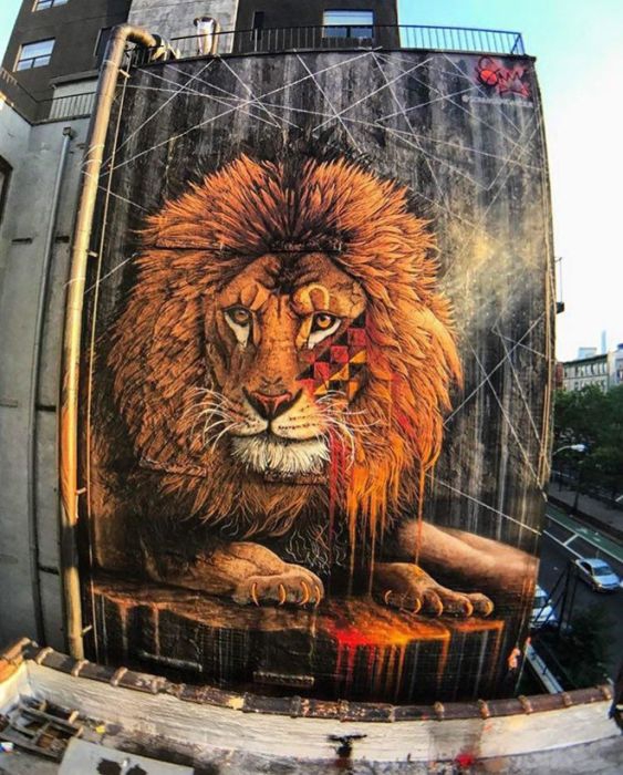 15 kiệt tác tranh đường phố khổng lồ của các họa sĩ tài năng - Ảnh 1.