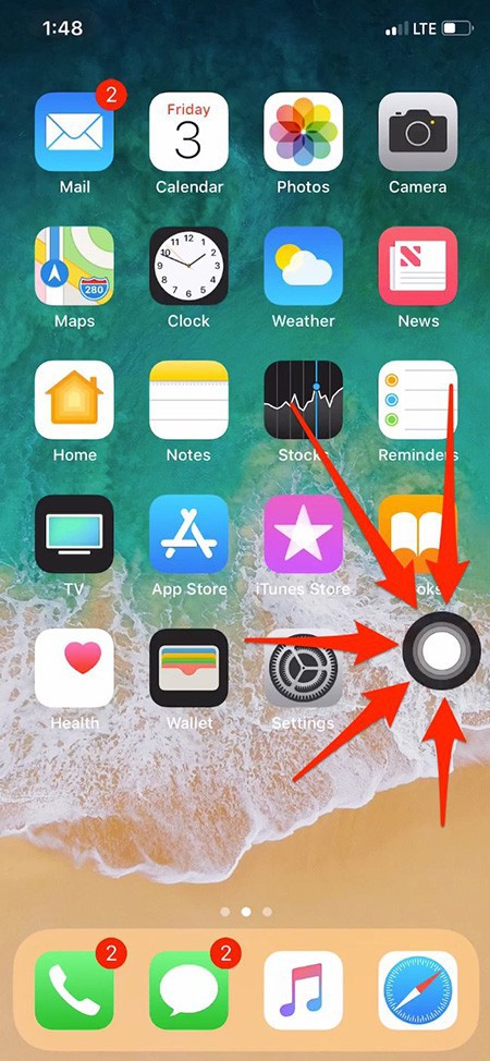 Đây là cách bật và mang nút Home ảo trở lại trên iPhone X - Ảnh 2.