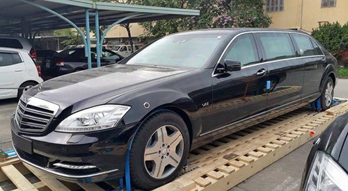 Khám phá công nghệ siêu khủng bên trong Mercedes-Benz S600 Pullman Guard của Bộ Ngoại Giao - Ảnh 1.