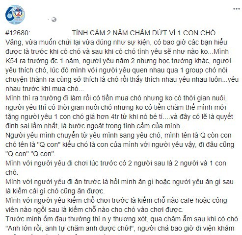 Chuyện thật như đùa: Tình yêu 2 năm chia tay chỉ vì 1 chú chó - Ảnh 1.