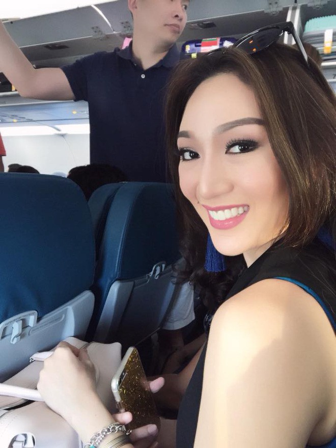 Có mặt chớp nhoáng tại Việt Nam trước khi lên đường sang Campuchia, Tân Hoa hậu Trái Đất gây thất vọng với nhan sắc kém nổi bật - Ảnh 1.