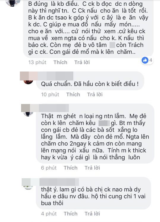 Chị chồng bỏ việc nhà đến chăm nom, nấu cơm cữ ngày 3 bữa bê tận miệng, mẹ trẻ vẫn chê ỏng chê eo - Ảnh 2.