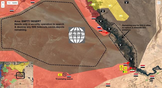 Sào huyệt IS tại Al-Bukamal thất thủ, trận chiến Deir Ezzor toàn thắng - Ảnh 1.