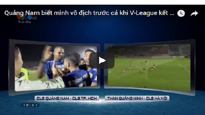 Thực hư chuyện BTC trao Cúp cho Quảng Nam trước khi V-League kết thúc? - Ảnh 1.