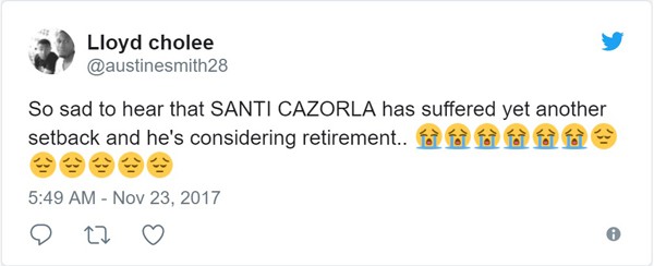 Fan Arsenal lo điều tồi tệ nhất khi Cazorla lần thứ...9 lên bàn mổ - Ảnh 4.