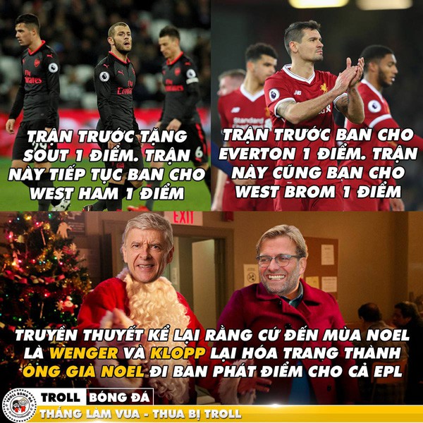 Arsenal bị trêu không thương tiếc khi từ chú Tư thành chú Bảy - Ảnh 2.