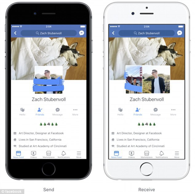 Facebook sắp có cách thả thính mới: Chọc, ôm ấp, nháy mắt nhau ngay trên avatar - Ảnh 1.