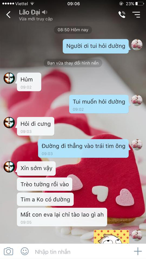 Trào lưu nhắn tin hot nhất Facebook hôm nay: Cho em hỏi đường nào đến trái tim anh? - Ảnh 11.