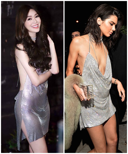 Liên tục bị tố mặc váy nhái, hai người đẹp Việt vẫn thản nhiên như không - Ảnh 4.