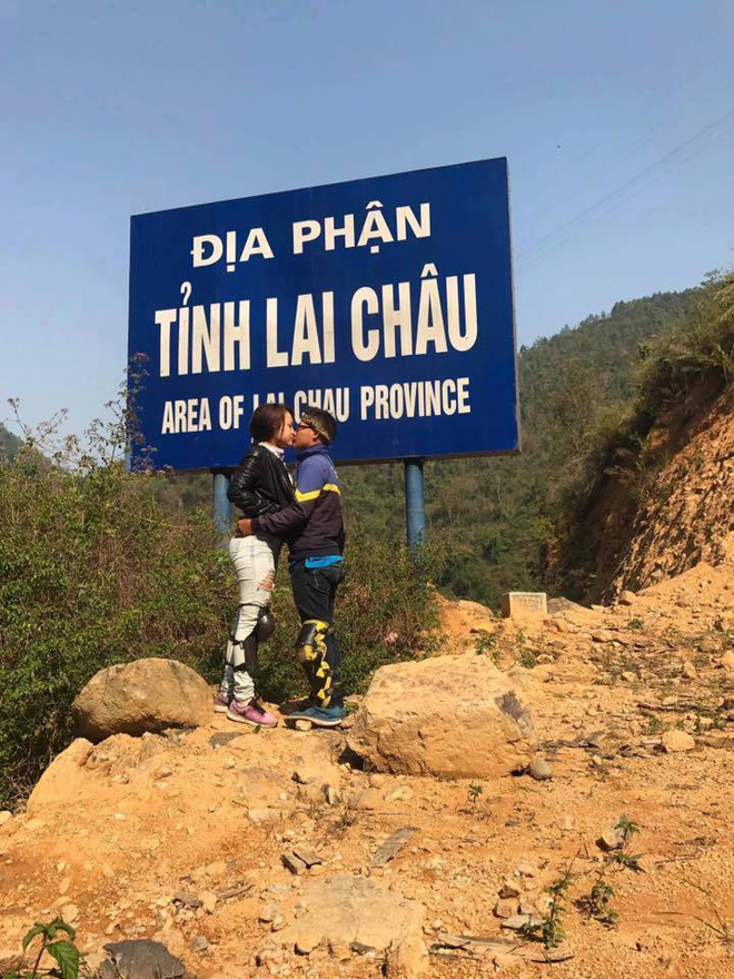Cặp đôi hôn nhau trên từng cây số: Đi xuyên Việt, đến đâu cũng chỉ chụp đúng 1 kiểu ảnh - Ảnh 11.