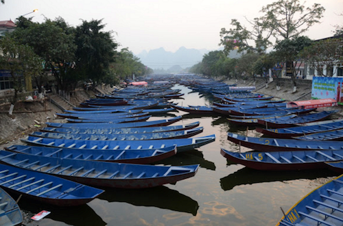 Bến Yến Chùa Hương ngày giáp Tết - Ảnh 12.