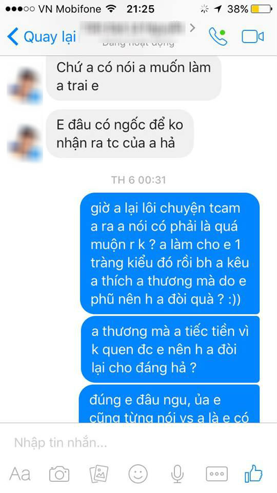 Chia tay, chàng trai đòi tiền, đòi luôn đôi giày đã tặng để “đi bán lại, lỗ cũng được!” - Ảnh 12.