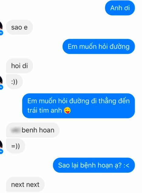 Trào lưu nhắn tin hot nhất Facebook hôm nay: Cho em hỏi đường nào đến trái tim anh? - Ảnh 12.