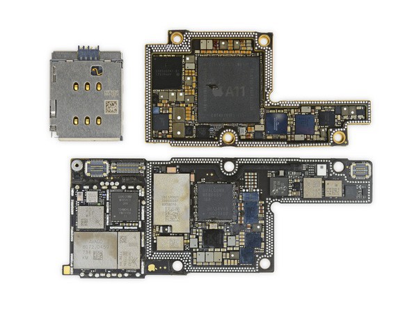 iFixit mổ bụng iPhone X: lần đầu tiên xuất hiện bảng mạch gập đôi và pin kép, cụm camera phức tạp chưa từng thấy - Ảnh 12.